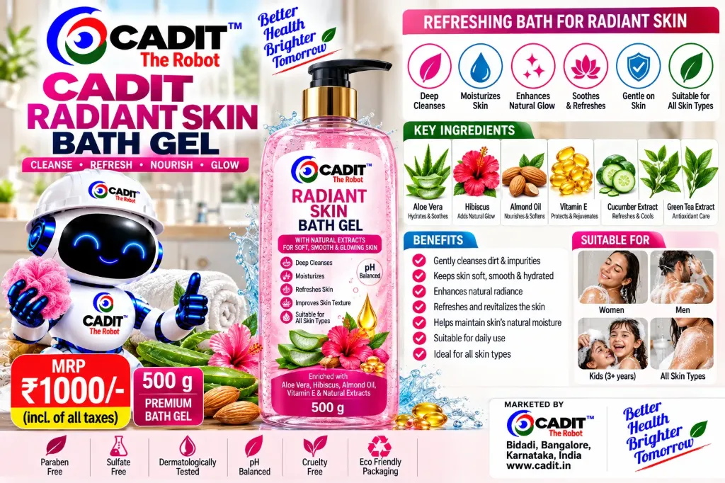 [CADIT-COS-007] RADIENT SKIN BATH GEL