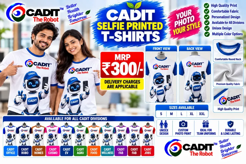 [CADIT-FAB-003] SELFIE PRINTED T-SHIRTS