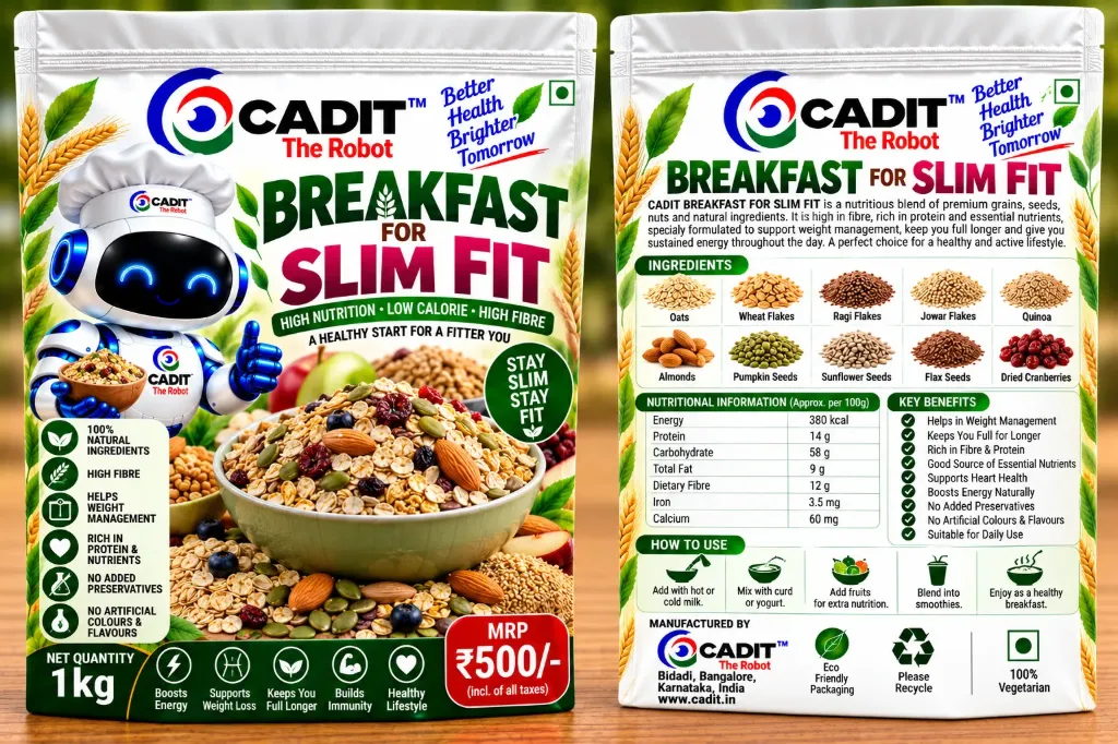 [CADIT-FOD-010] SLIM FIT BREAKFAST