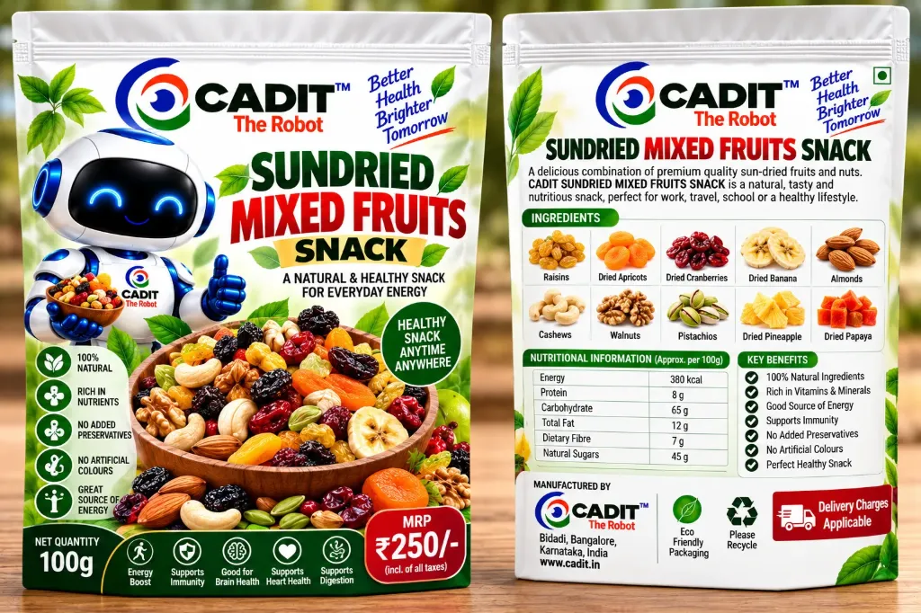 [CADIT-FOD-012] SUNDRIED MIXED FRUITS
