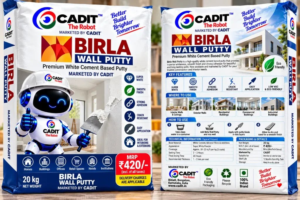 [CADIT-HOM-001] BIRLA WALL PUTTY