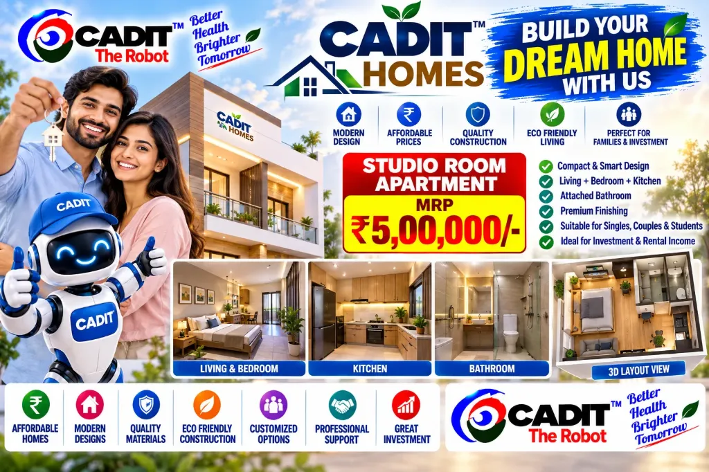 [CADIT-SRV-001] STUDIO ROOM APARTMENT